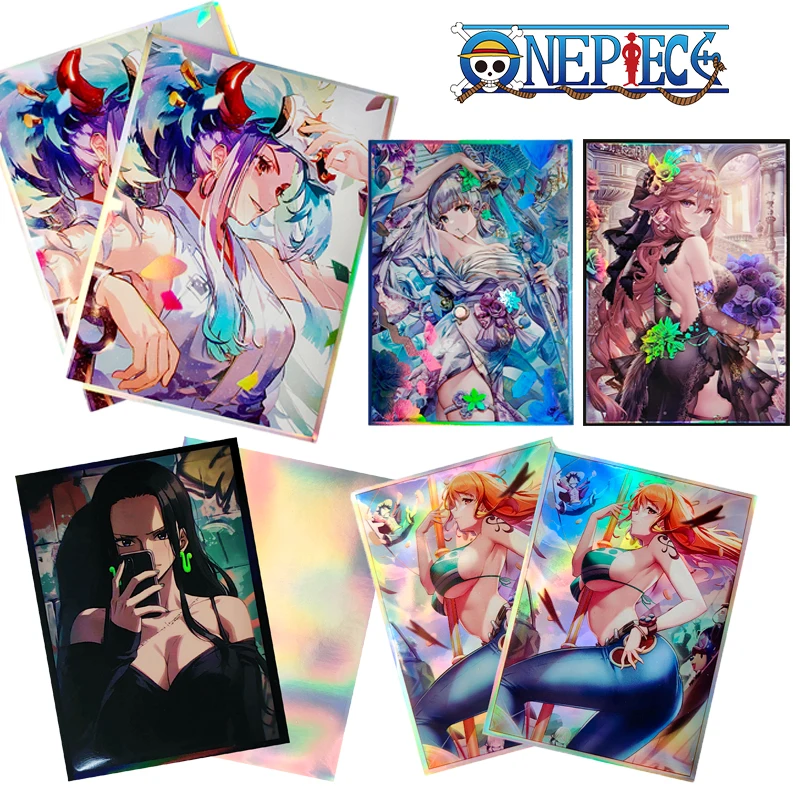 

One Piece Genshin Impact Card Membrane DIY Yae Miko Hancock Yamato Nami Kamisato Ayaka Collectible Cards Holiday Gifts