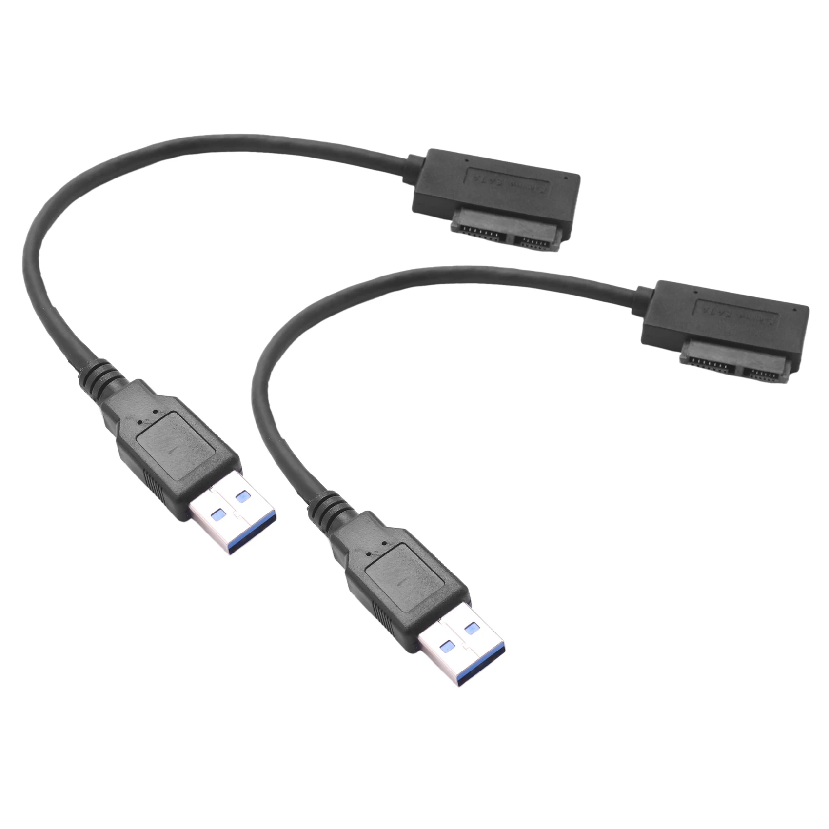 AB42-2X USB 3.0 إلى 7 + 6 13Pin Slimline SATA كمبيوتر محمول CD/DVD ROM كابل محول محرك الأقراص الضوئية