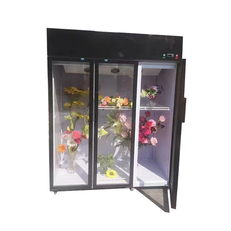 

Single-Temperature Flower Display Chiller Air-Cooled Refrigerated Flowers Cabinet