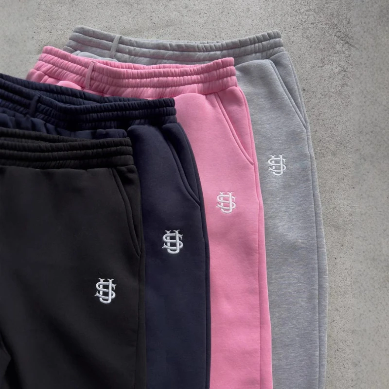

Y2K Joggers Men's Pants Streetwear Black Hip Hop Baggy Sweatpants Vintage Casual Unisex Loose Fit Men Women Trousers Cargo Pants