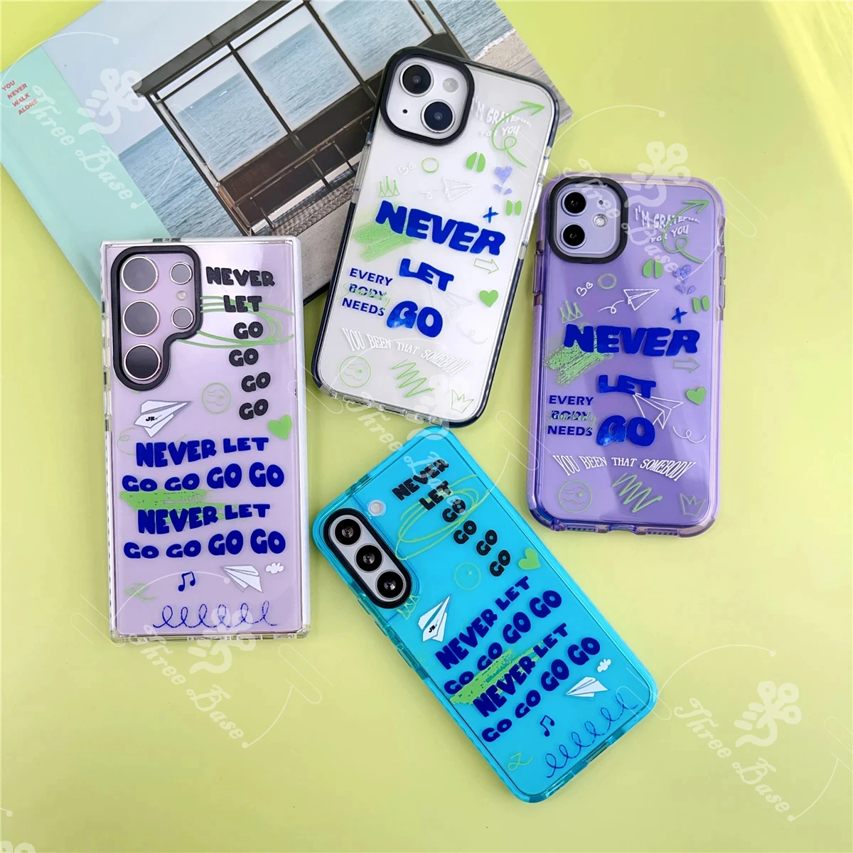 حافظة هاتف JK NeveLetGo لهاتف آيفون 16 PRO MAX 16PLUS 15 PRO MAX 8PLUS XR XS MAX 11 Pro Max 12 Pro 13 Mini 13 Pro 14+ 14 Promax #2