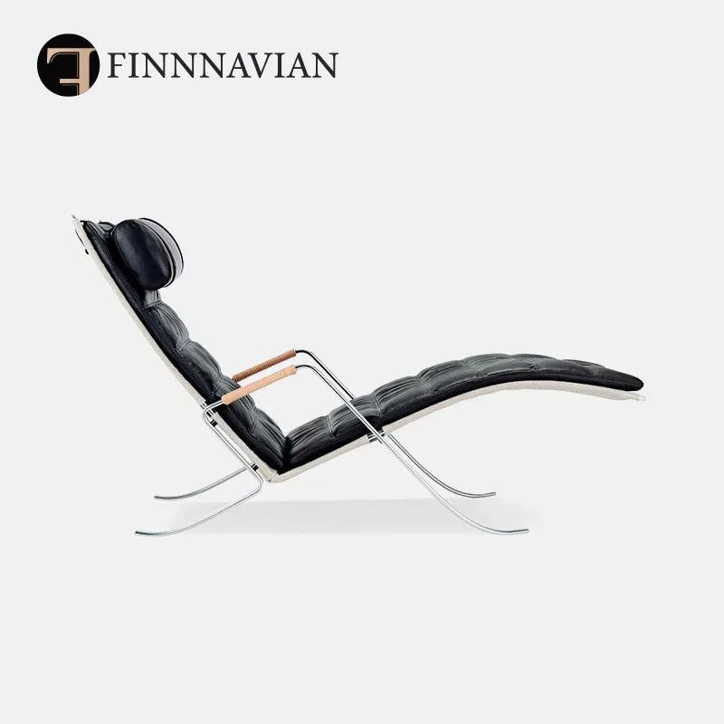 Italian Nordic single sofa chair, designer casual lounge chair