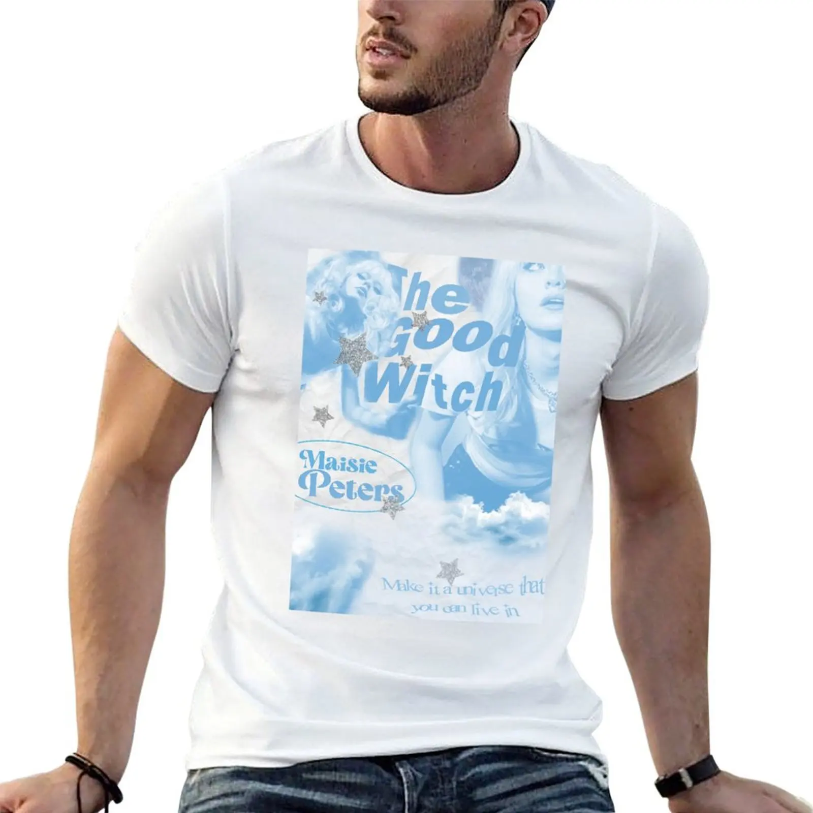Camiseta con estampado de la buena bruja de Maisie Peters, camiseta para hombre, camiseta de lujo, camiseta con estampado personalizado, camiseta personalizada