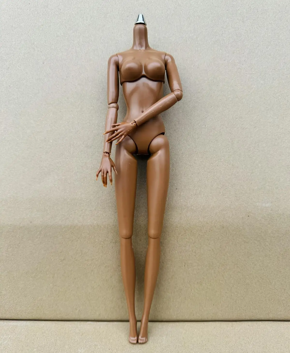 Original LULY Puppenkörper, 8 Hauttöne, hochwertige große Brüste, 29 cm, 1/6 Ersatzkörper für Barbi/FR/IT Puppenköpfe