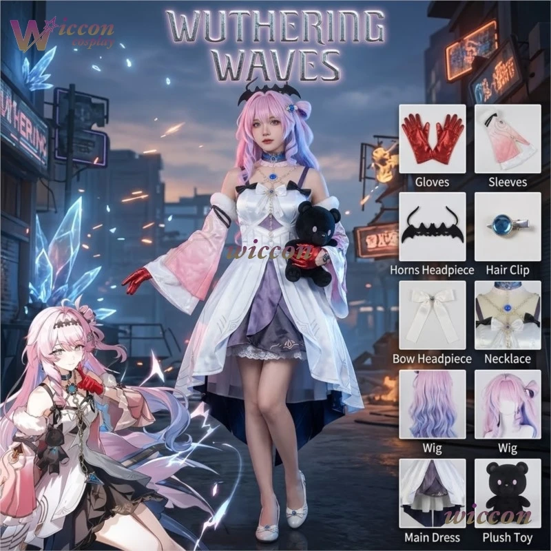 

Wuthering Waves Denia Cosplay Costume Set Anime Daily Cosplay Performance Outfit Authentic Character Design Multiple Sizes Avail
