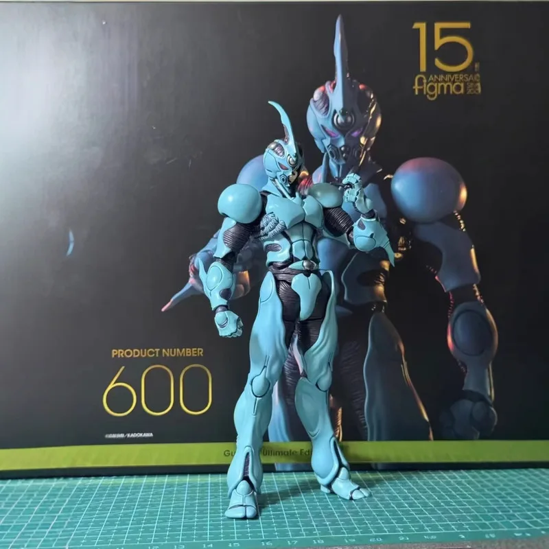 Novo 15cm figma 600 super armadura capa 1 versão kaba 2.0 figuras de ação decoração modelo menino surpresa coleção presente
