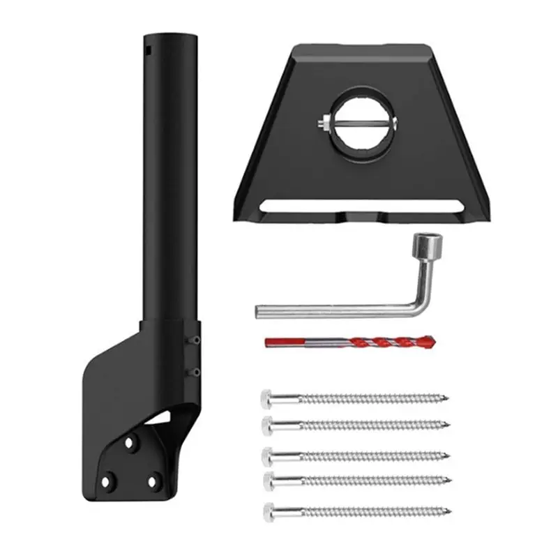 M12K-For V3 For Starlink Standard Dish Rotatable Roof Mounting Kit For Starlink Gen3 360 Short Wall Pole Bracket