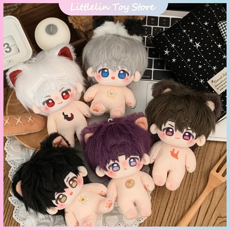 Original Love And Deepspace 10cm Sp Cotton Doll Zayne Sylus Rafayel Cute Mini Baby Plush Toys Ornament Peripheral Birthday Gift