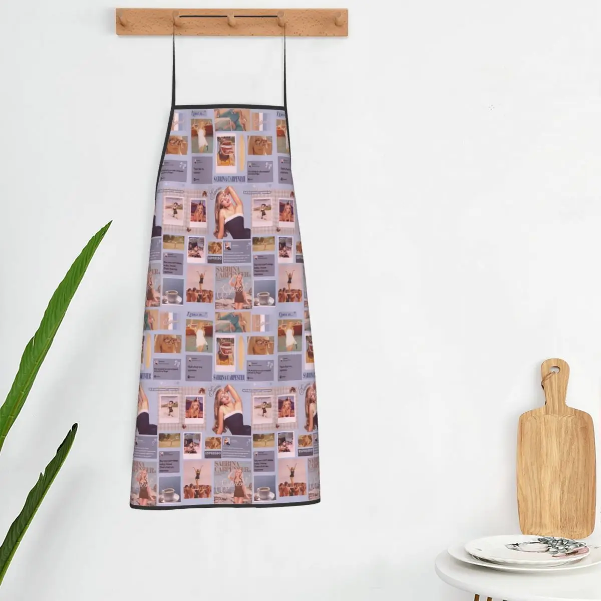 Sabrina Carpenter Espresso Apron Chef Cooking Baking Tablier Bib Kitchen Cleaning Pinafore for Women Men Gardening