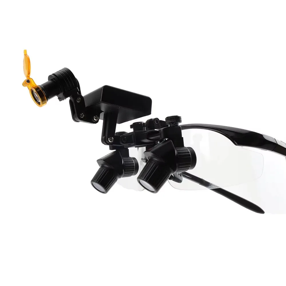 Dental Loupes Dental Corner Magnifying Lens Light Set