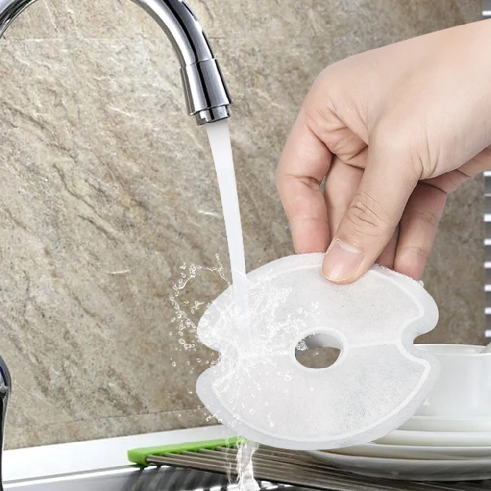 

1Set Round Filter Core Large Diameter Activated Carbon Pet Fountain Filter Replacement Long-Lasting 30 Days Multi-Pass