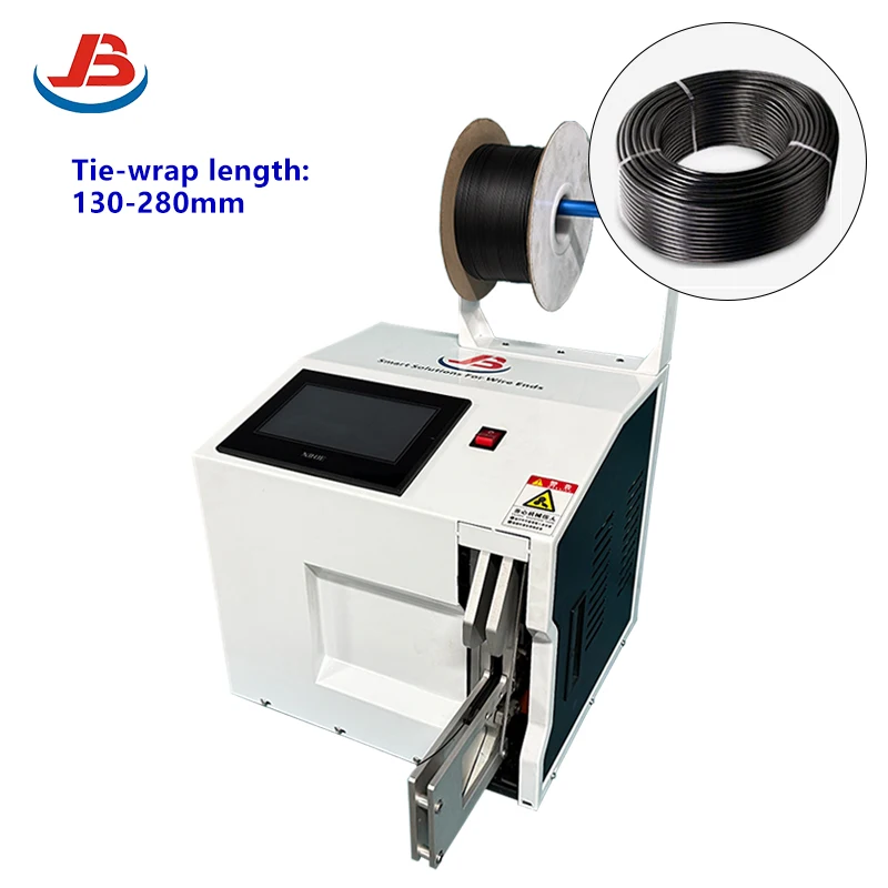 JB -2560 Automatic Cable Twist Tie Tying Machine for Copper Wire Winding Usage