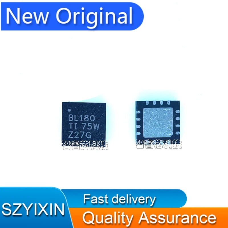 10Pcs/Lot New Original SN65LBC180RSAR Silk Screen BL180 Protocol Transceiver Package QFN16