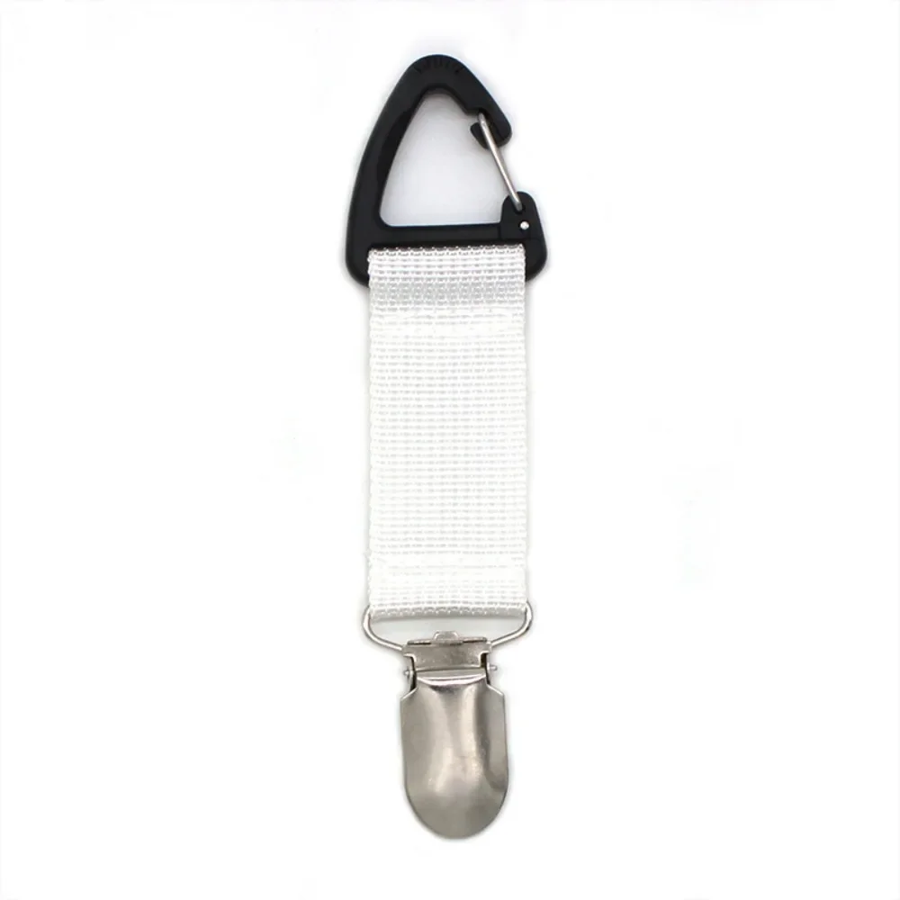 Elastischer Hutclip mit Reißverschluss zur Aufbewahrung, kann an Handtasche, Rucksack oder Gepäck befestigt werden, Outdoor-Camping- und Strandzubehör für Erwachsene – Detail 5