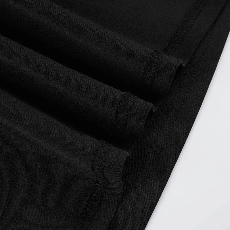 SUCHCUTE Solider Minimalistischer Basic Bodycon Rock Damen Streetwear Lässiger Minirock mit Elastischem Bund All-Match Harajuku Kleidung 2026 – Detail 11