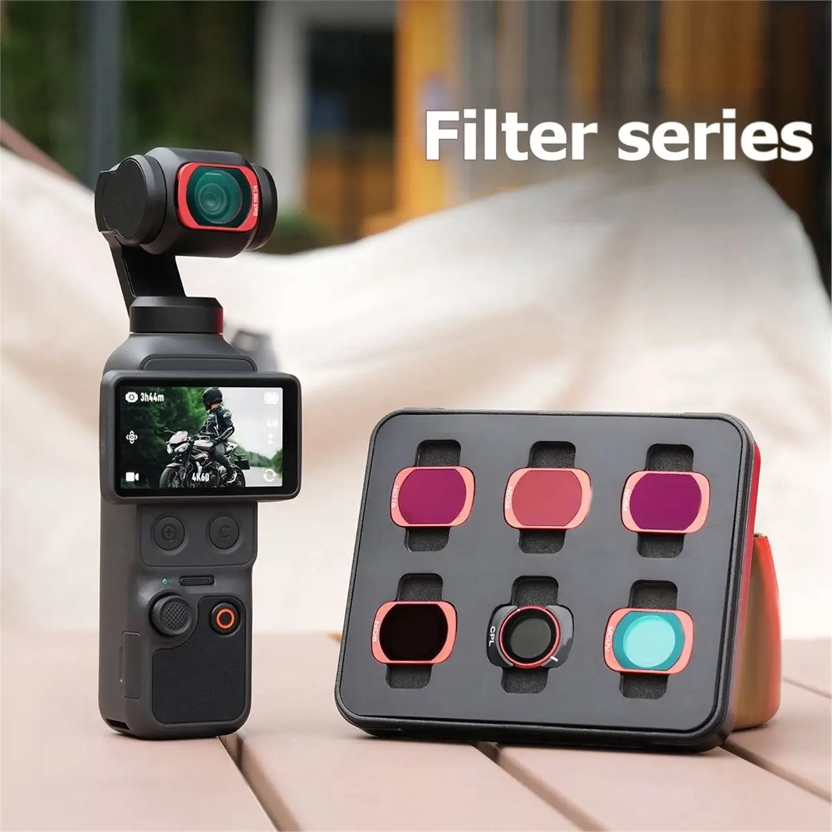 Filters Set for POCKET 4/3 MCUV HD Optical Glass Lens Filter Kit ND8 ND16 ND32 ND64 Neutral Density Camera Accessories