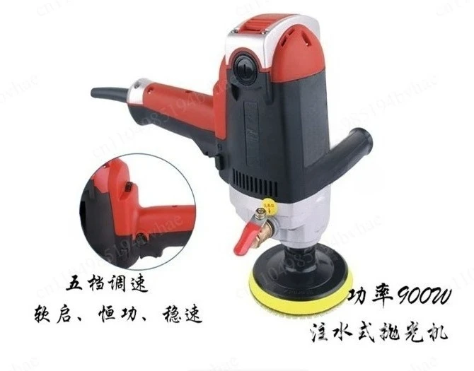 Variable Speed Water Mill Electric Water Injection Sander Polisher Marble Granite Concrete Stone Wet Polisher  220V