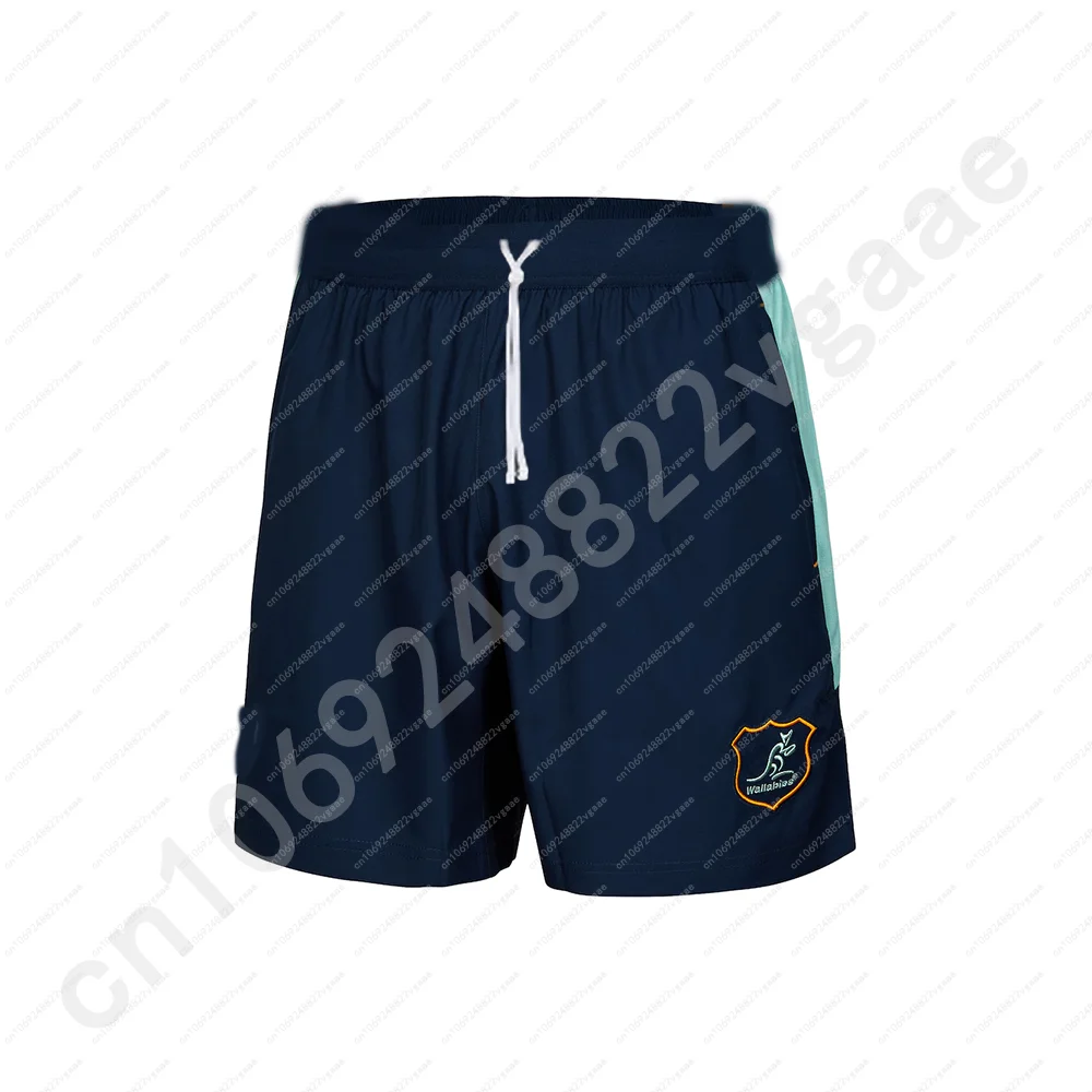 2025 Rugby Jersey Men Male Clothes Kids T Shirt Team Boys Tee Home Top Trousers Shorts Training Adults Wallabies Pants New Gym