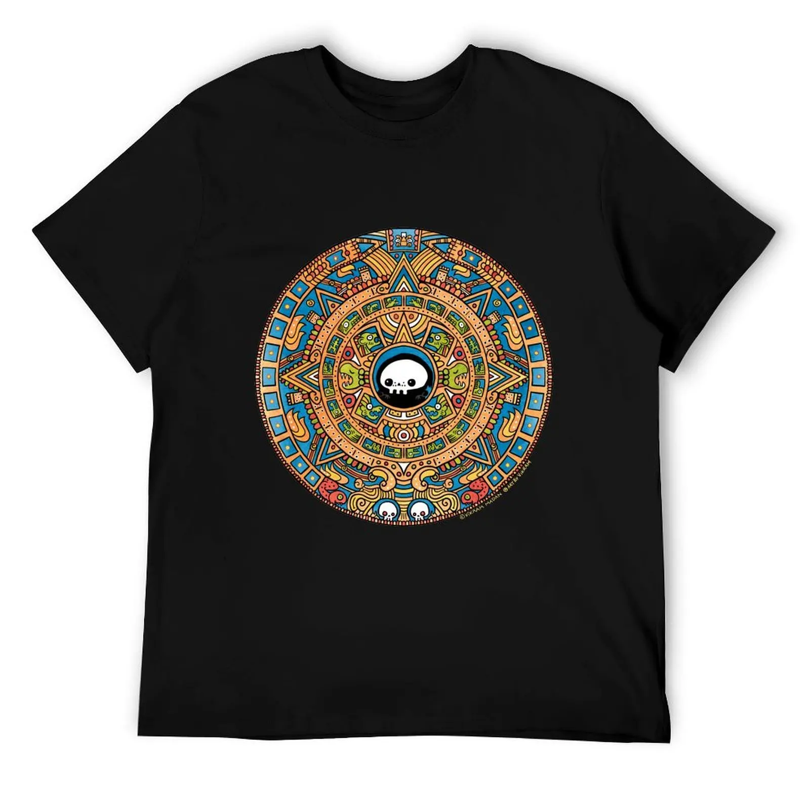 

Lil' Reaper Mayan Calendar Motif T-Shirt g man t shirts for men funny t shirts man T-Shirt