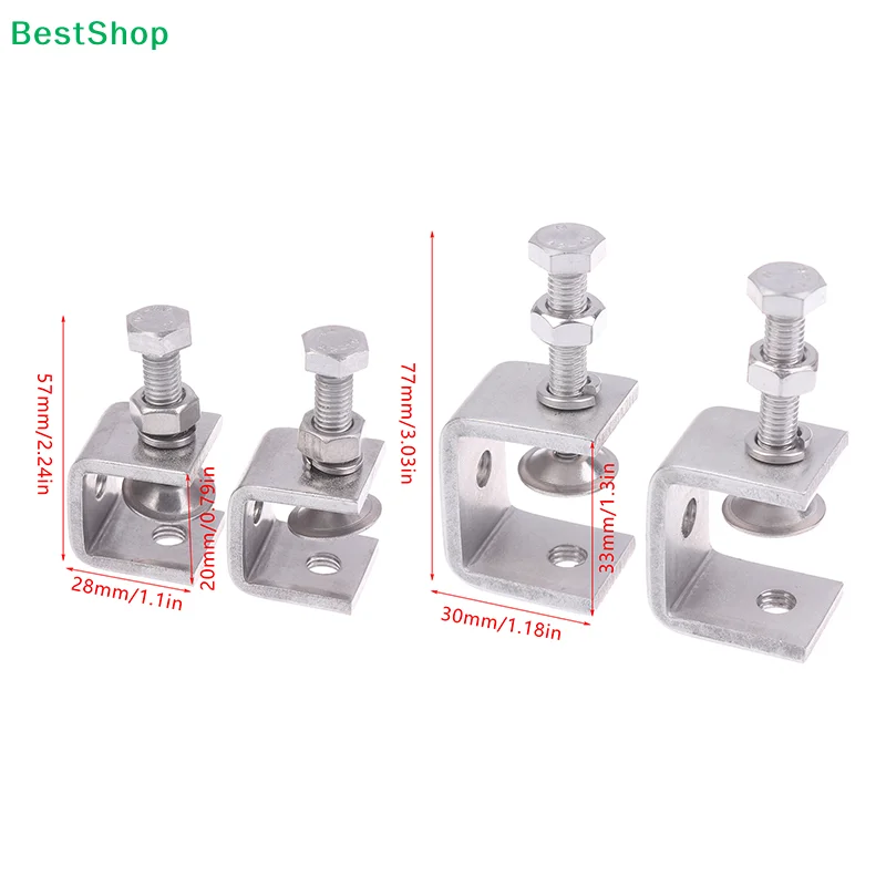 〔Q〕Adjustable Metal L Bracket Set | Stainless Steel Hardware Fasteners for Mounting & Fixing (Multiple Sizes)