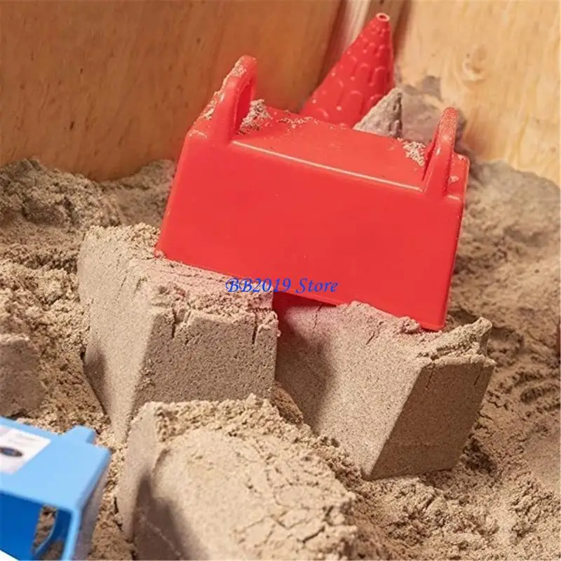 Q0kb 4pcs/set a sabbia set maker a blocchi neve per modanatura da costruzione neve sulla spiaggia