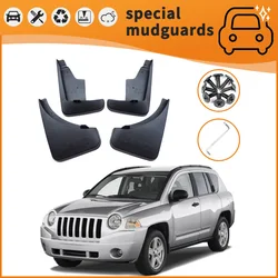 For the 07-20 Jeep Compass Compass Mudguards Fender Mudflaps Front Rear Flares Splash Guards Cover Car Accessorie