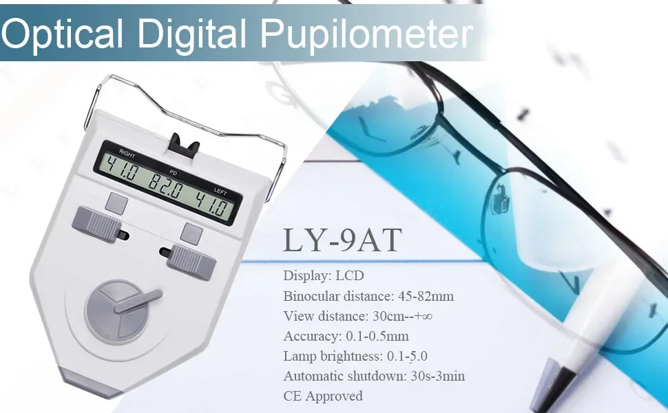 Multifunctionele Oogheelkundige Optische Apparatuur Afstandsmeter PD-28 Testen