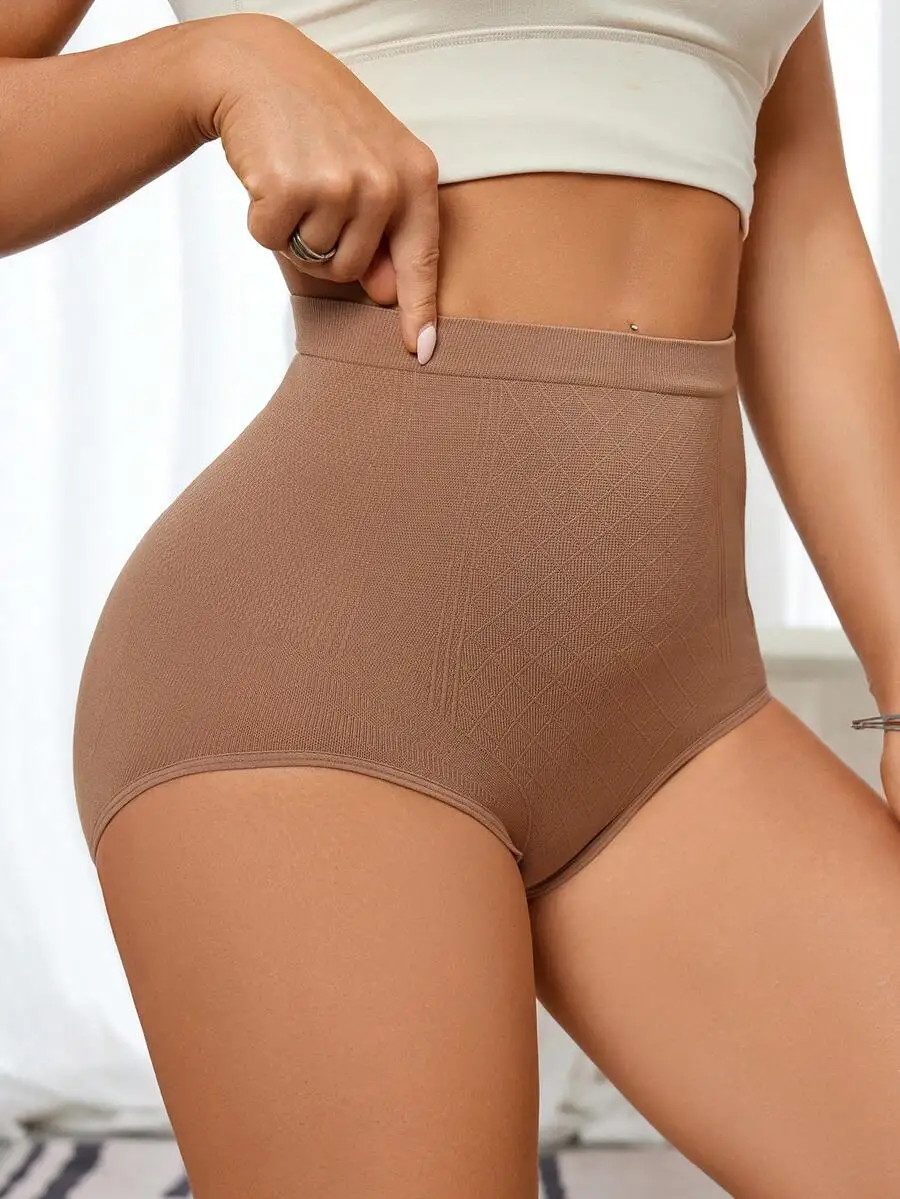 Women Seamless High Waist Tummy Control Shapewear Briefs
