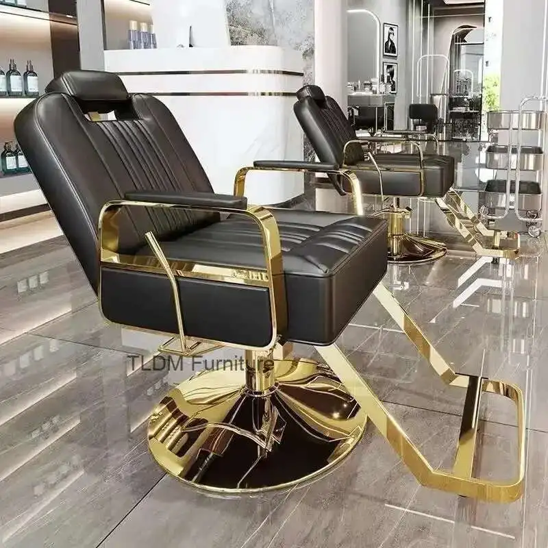 

Hairdressing Beauty Salon Barber Chairs Rotating Hairdresser Chairs Stools Height Adjustable Silla De Barbero Hairstyle Hair