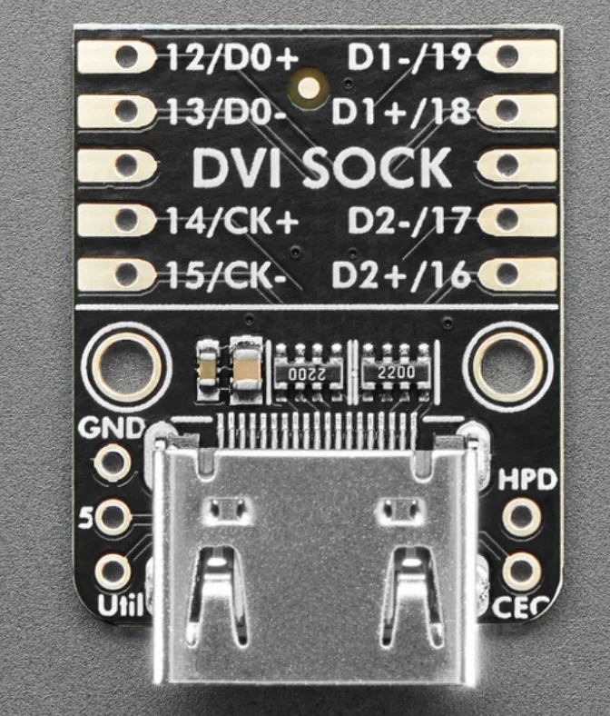 Pico 5957DVI Sock for HDMI Display Adapter Convertor Cable Accessory