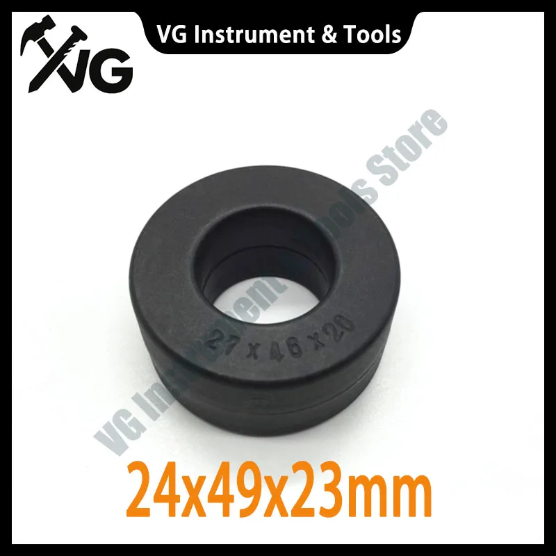 1 pcs Nanometer Amorphous 4620 High Conductivity Magnetic Ring 24x49x23mm Coil Inductance Transformer