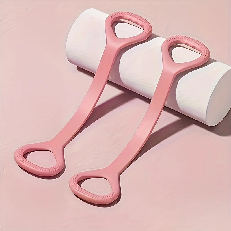 

1 шт. силиконовый эластичный ремень для йоги ProFlex в форме восьмерки - универсальный эластичный фитнес-ремень для растяжки спины