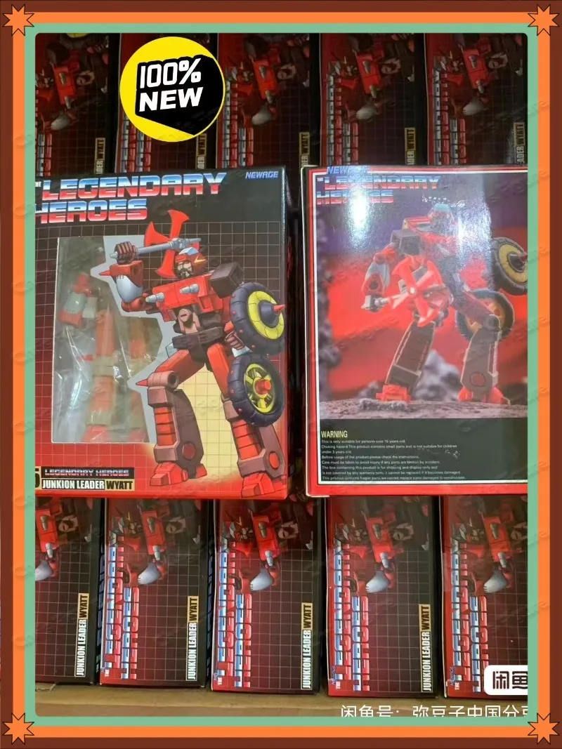 

In Stock NewAge NA H75 WYATT Wreck-Gar Action Figure Robot Boutique Collection Gift