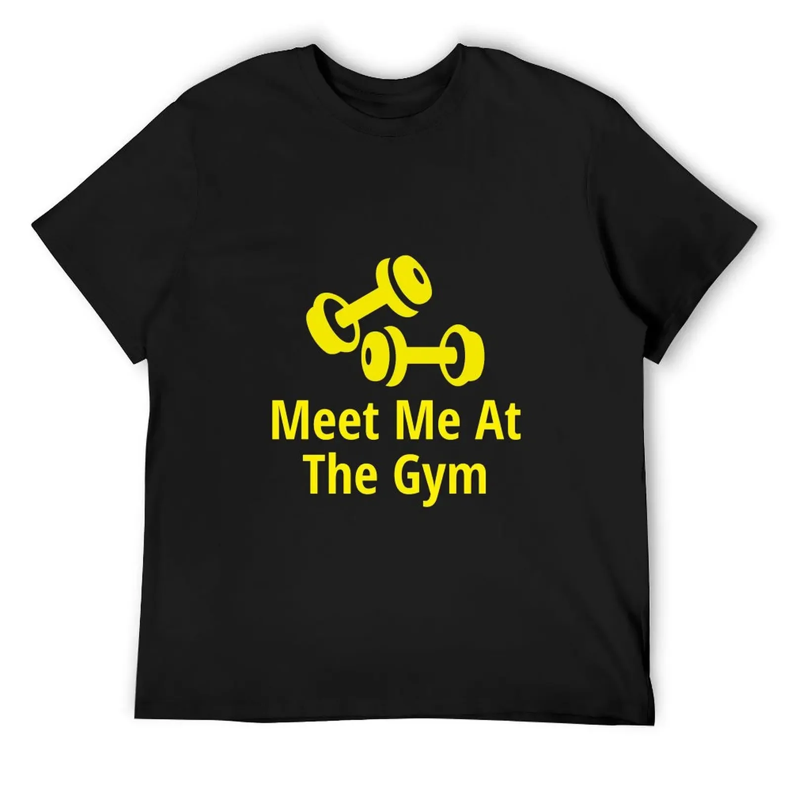 Meet Me at the Gym, DumbBell icon, Please visit our shop - Http://workshop5.redbubble.com T-Shirt