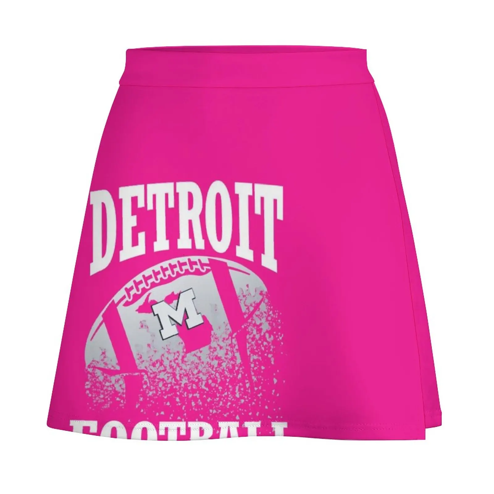 FOOTBALL PINK Mini Skirt Mini Skirt Women's clothing korean luxury clothing