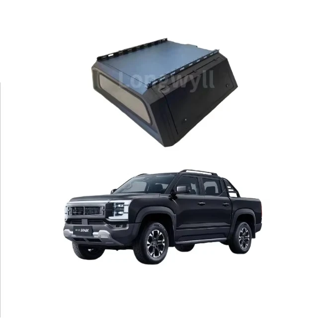 

3mm Thickness Hardtop Canopy for Shark 6 Custom-Fit Aluminum Smart Cap Waterproof Truck Topper Bed Cap