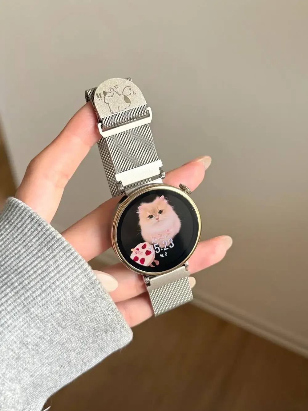 المتقدمة المغناطيسي ميلان سوار معدني ربط حزام لساعة سامسونج جالاكسي 7 FE 5 برو 4 6 الفرقة 44 مللي متر 40 مللي متر الرياضة كوريا #1