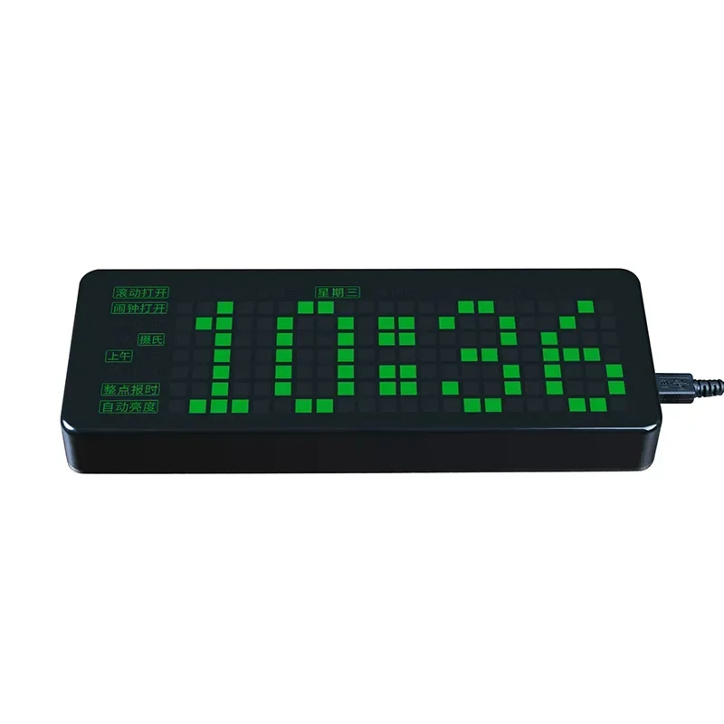 Raspberry Pi Pico Digital Clock Expansion Board High precision Multi functional LED Dot Matrix Electronic