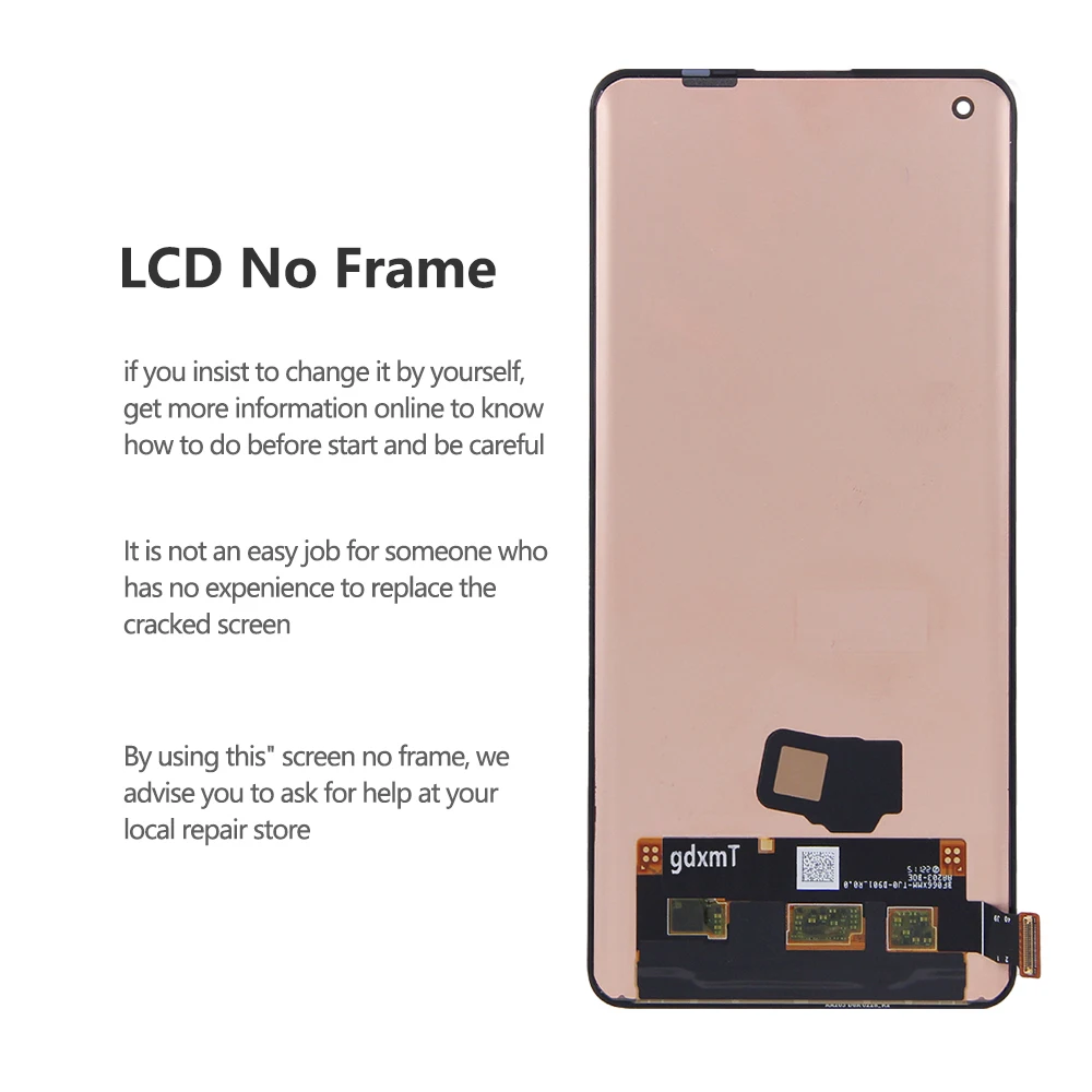 6.55'' AMOLED 120HZ For Oppo Find X5 PFFM10 CPH2307 LCD Display Touch Screen Digitizer Assembly For Oppo Find X5 Display Screen