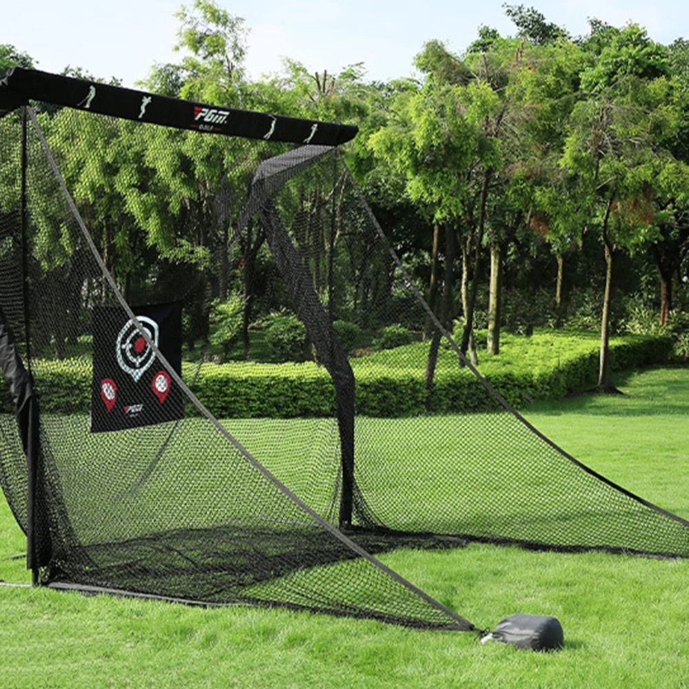 PGM Golf Practice Net Professional Swing Cut Training Equipment Anti Rebound Strike Net LXW019