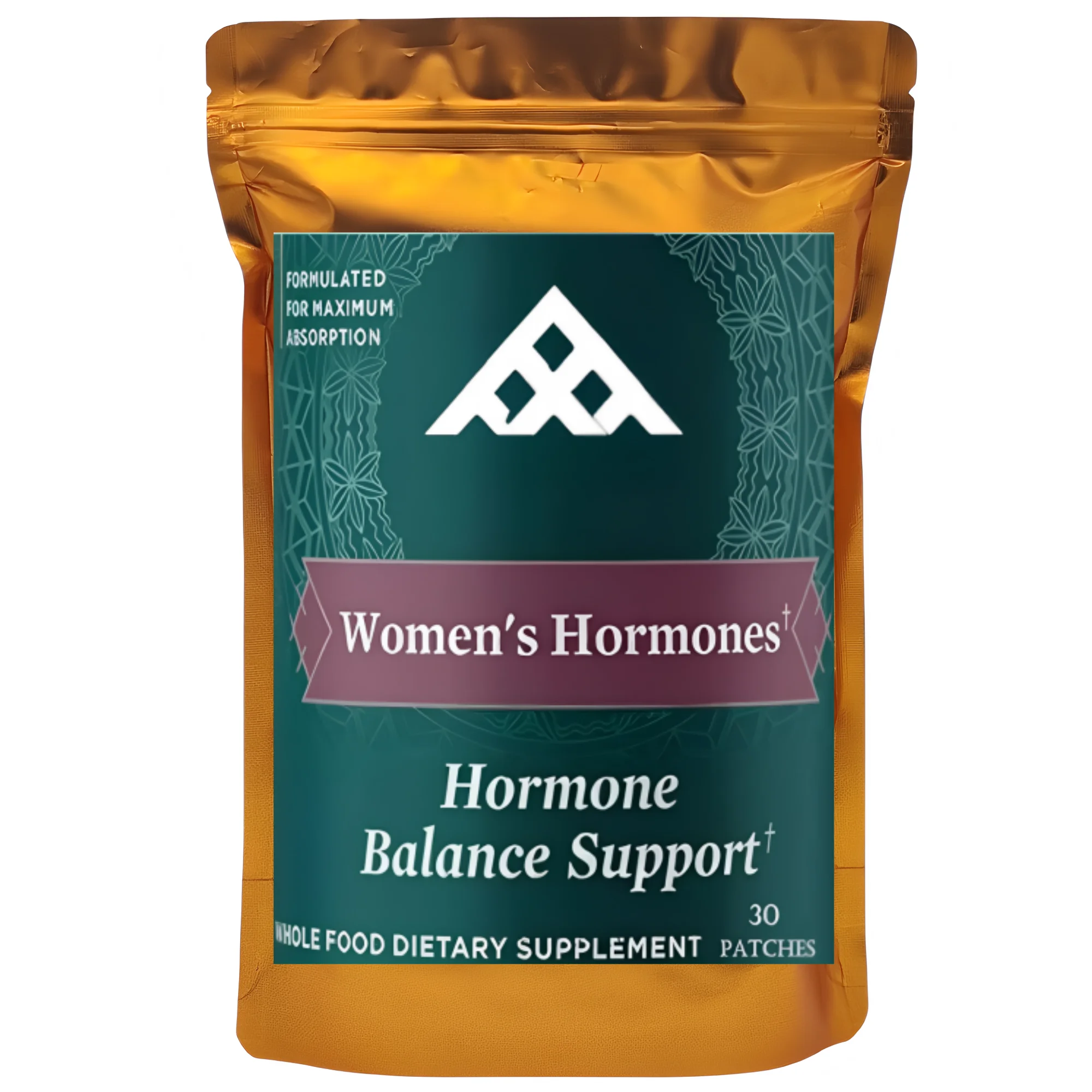 Go With The Flow Hormone Balance For Women - Supports All Hormonal Stages Helps Reduce Stress - 30 Patches