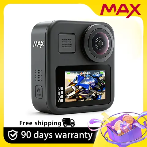 GoPro 360 MAX Action Camera originale Go Pro 5.2K 4K Action Camera 360 per moto