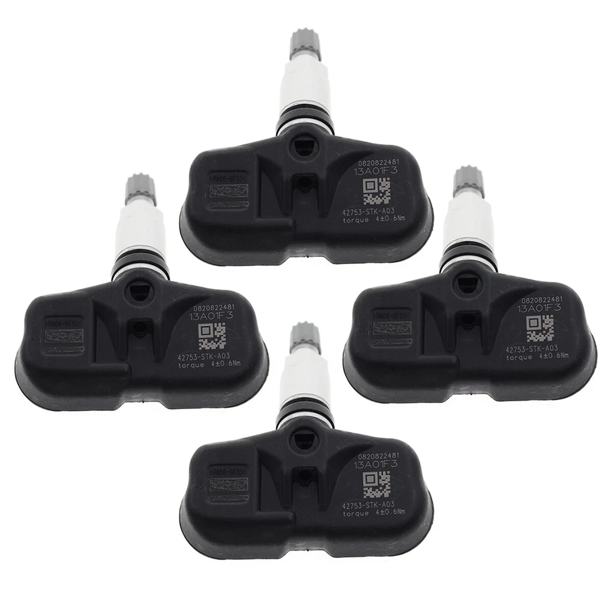 

4PCS 42753STKA04 Car Tire Pressure Monitor Sensor TPMS 315MHZ For Honda Pilot Acura MDX TSX RDX