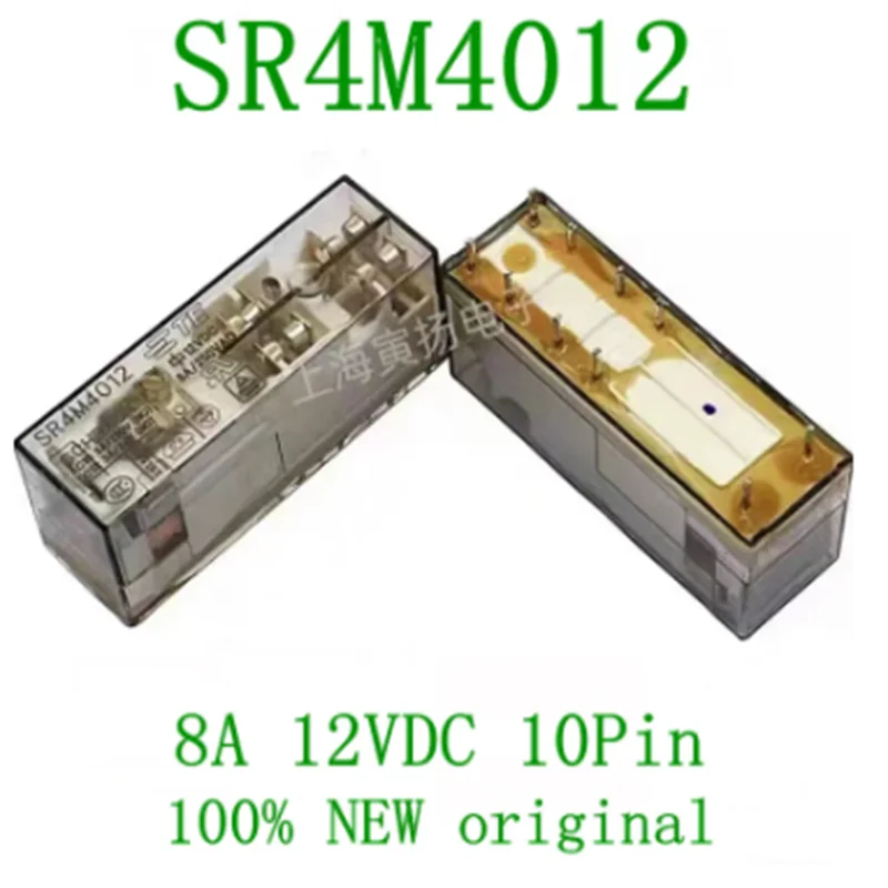 1pcs Brand new original SR4M4012 12VDC three-on-one closed relay