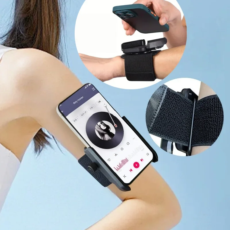 

360° Rotation Multi-function Phone Holder Car Wristband and Arm Mobile Support Universal Phone Stand Sports Cycling Motorcycle