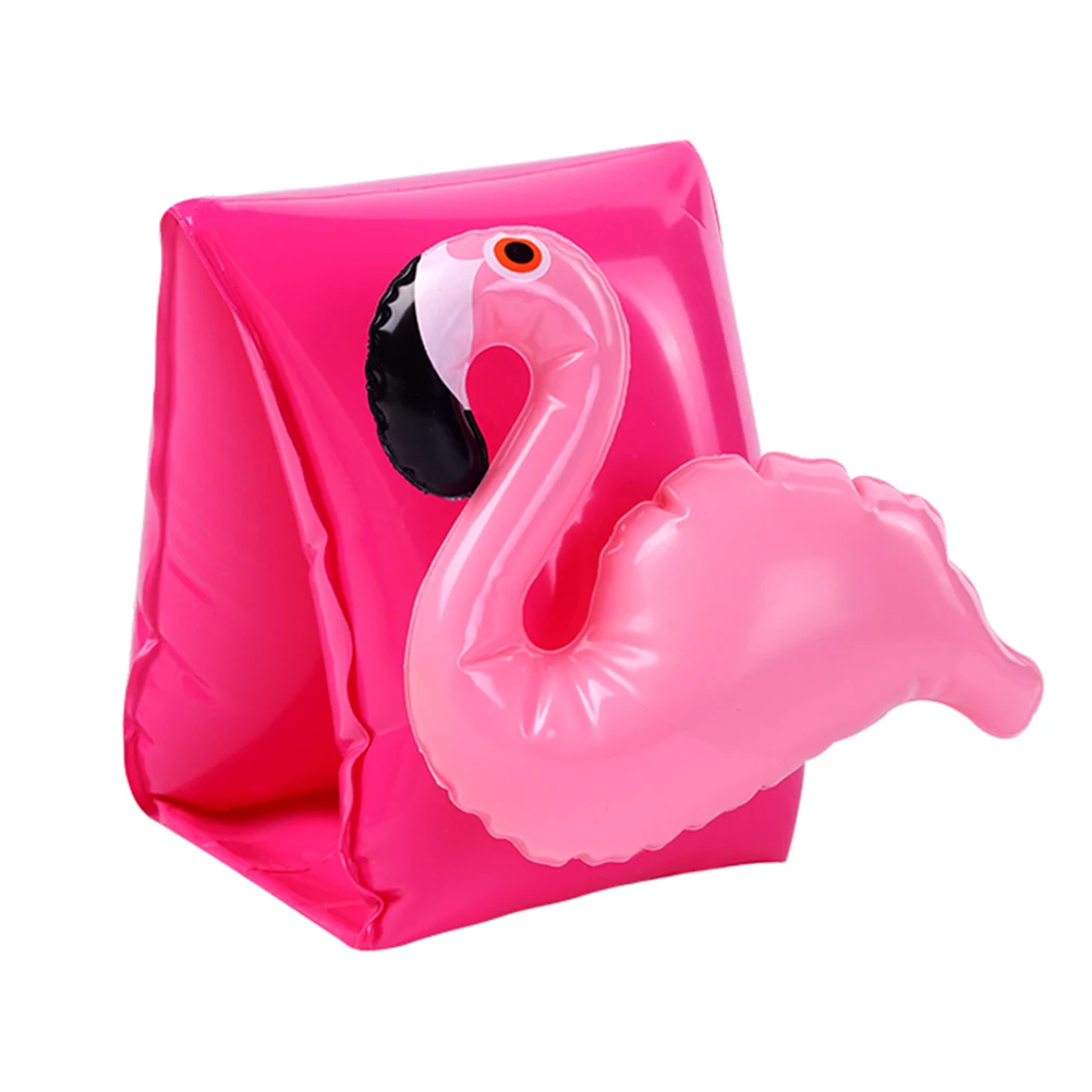 Practical PVC Floating Inflatable Swimming Ring Arm Kids Swim Accessories Bright Design Safe Portable Lightweight