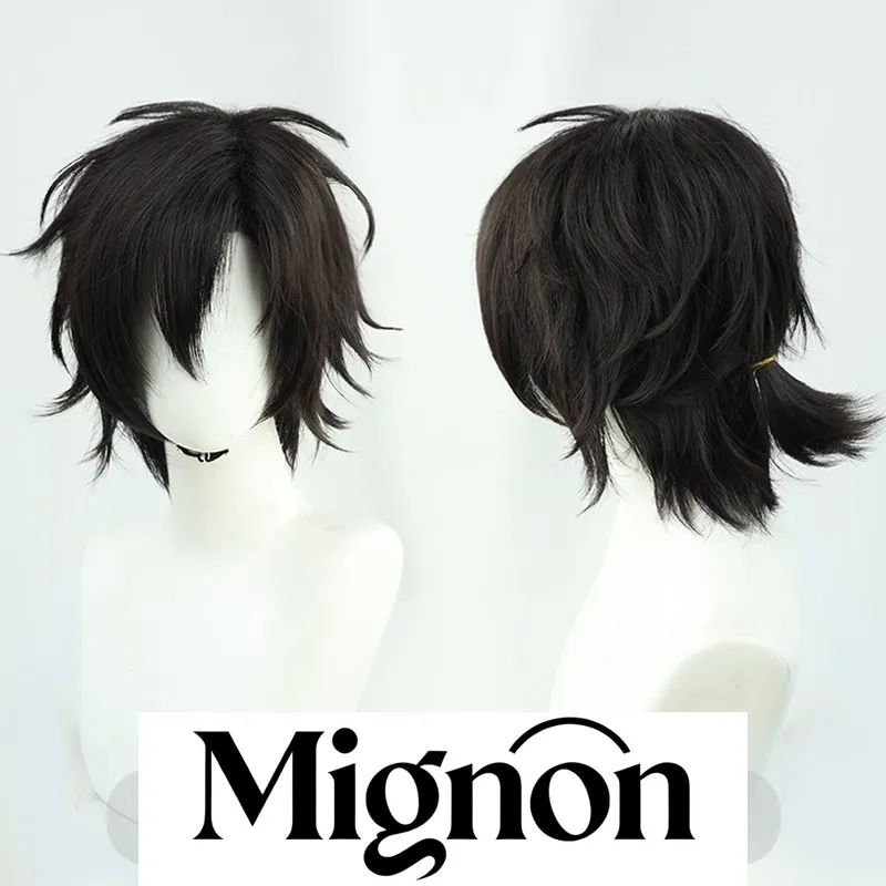 

Link Click Cheng Xiaoshi парик для косплея натуральный цвет, завязанные волосы, боковая часть, подарок на Хэллоуин