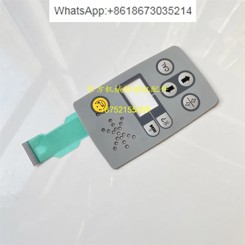 

Paver button film 1880L button switch hand control box handle film, face sticker