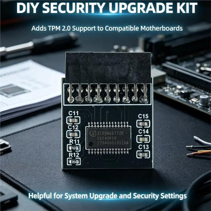 N93RNEW! TPM 2.0 For Win 11 Upgrade- Security Module Hardware Encryption& Key Storage-MRS206D