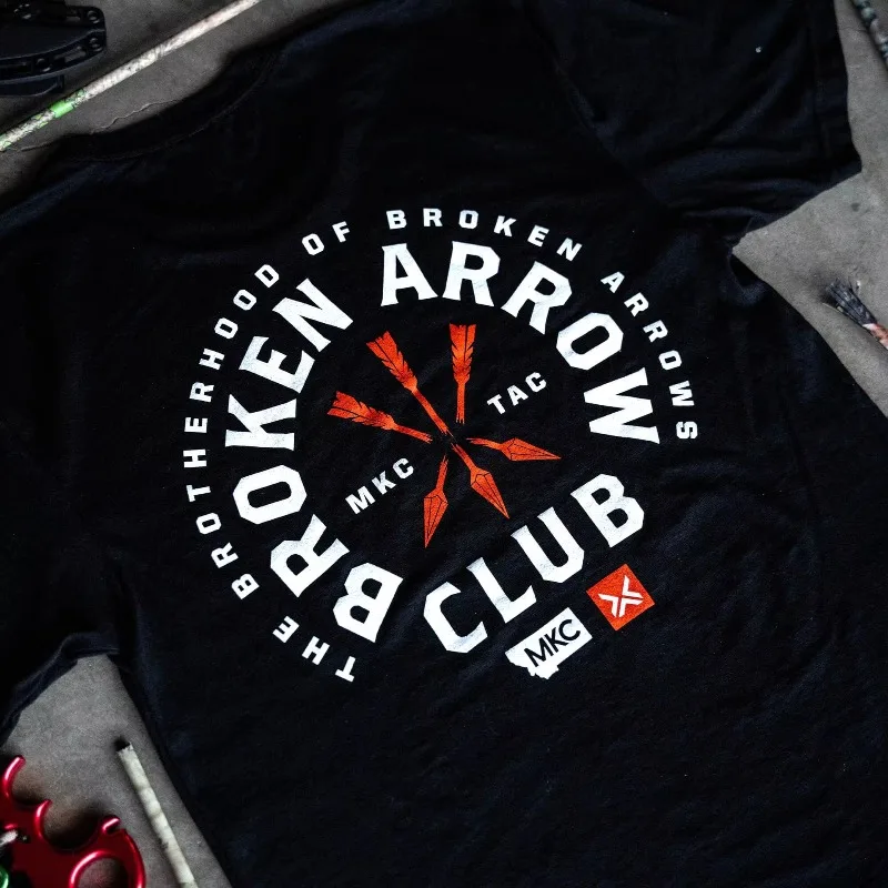 Rare MKC BROKEN ARROW CLUB TAC TEE Tactical T-Shirt High-end Luxury Unisex Style Both of Men and Women